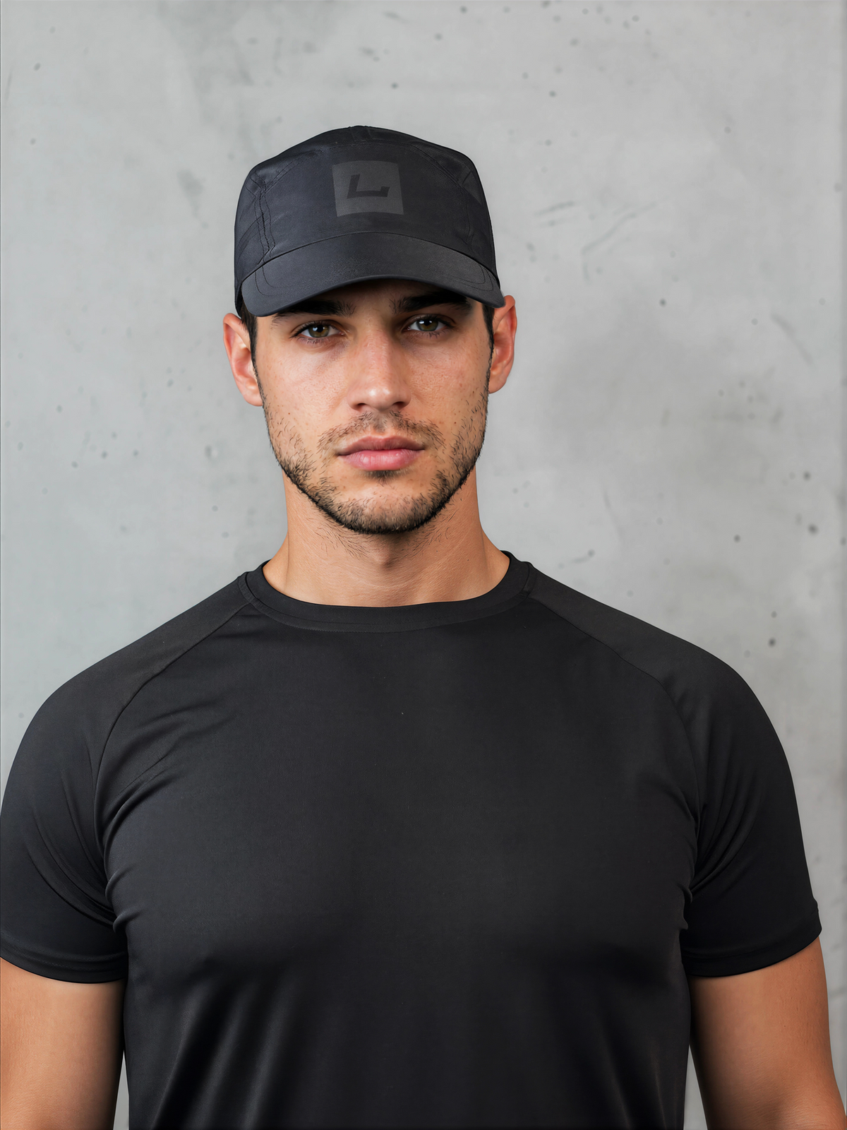 LFA Men's Micro Active Cap | Five-Panel | Black