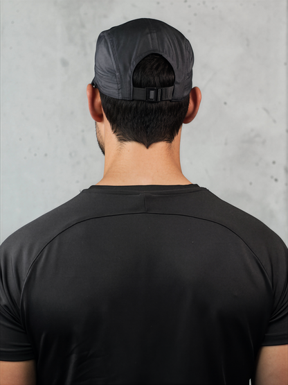 LFA Men's Micro Active Cap | Five-Panel | Black