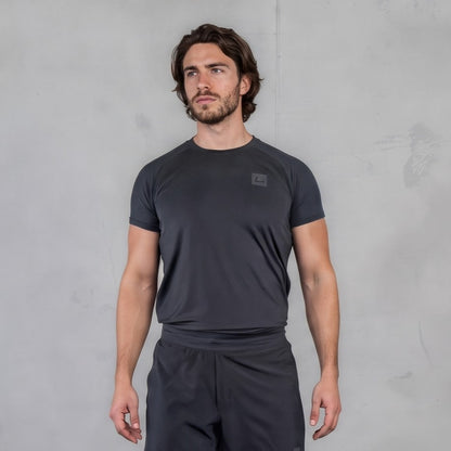 LFA Men's Technical Gym Tee | Form-Frame Fit | Black