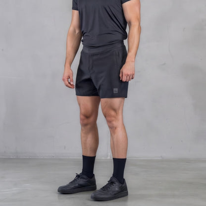 LFA Men's 6-Inch Technical Gym Shorts | 4-Way Stretch | Black