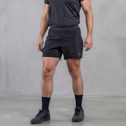 LFA Men's 6-Inch Technical Gym Shorts | 4-Way Stretch | Black