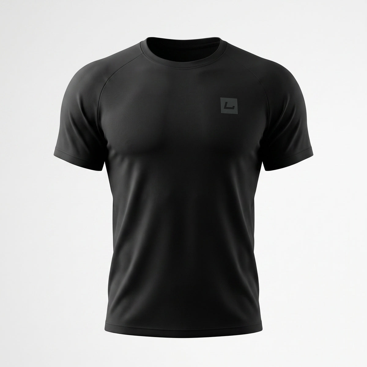LFA Men's Technical Gym Tee | Form-Frame Fit | Black