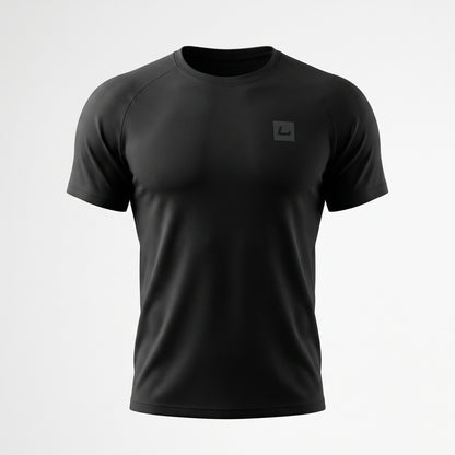 LFA Men's Technical Gym Tee | Form-Frame Fit | Black