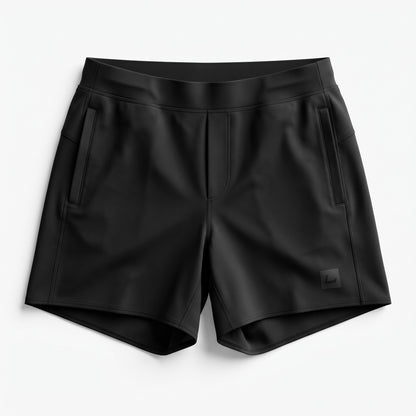 LFA Men's 6-Inch Technical Gym Shorts | 4-Way Stretch | Black
