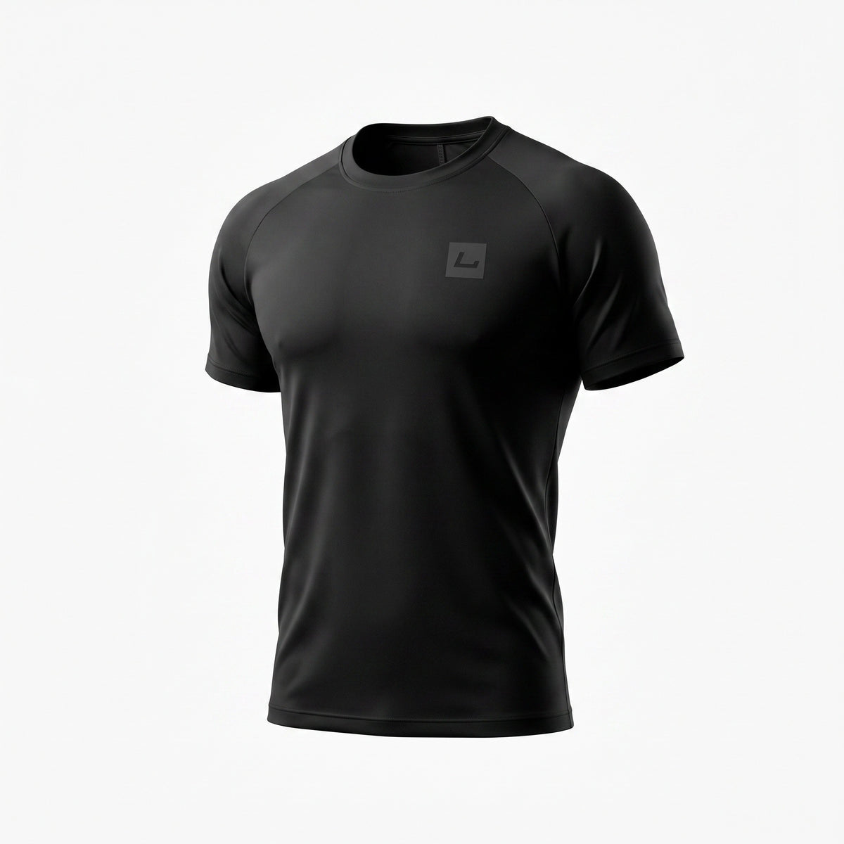 LFA Men's Technical Gym Tee | Form-Frame Fit | Black