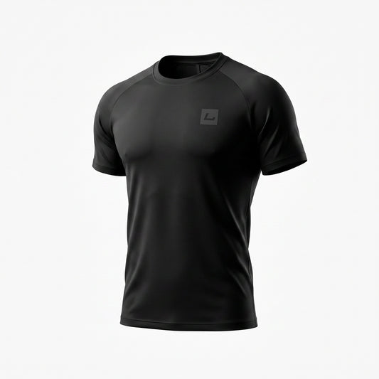 LFA Men's Technical Gym Tee | Form-Frame Fit | Black